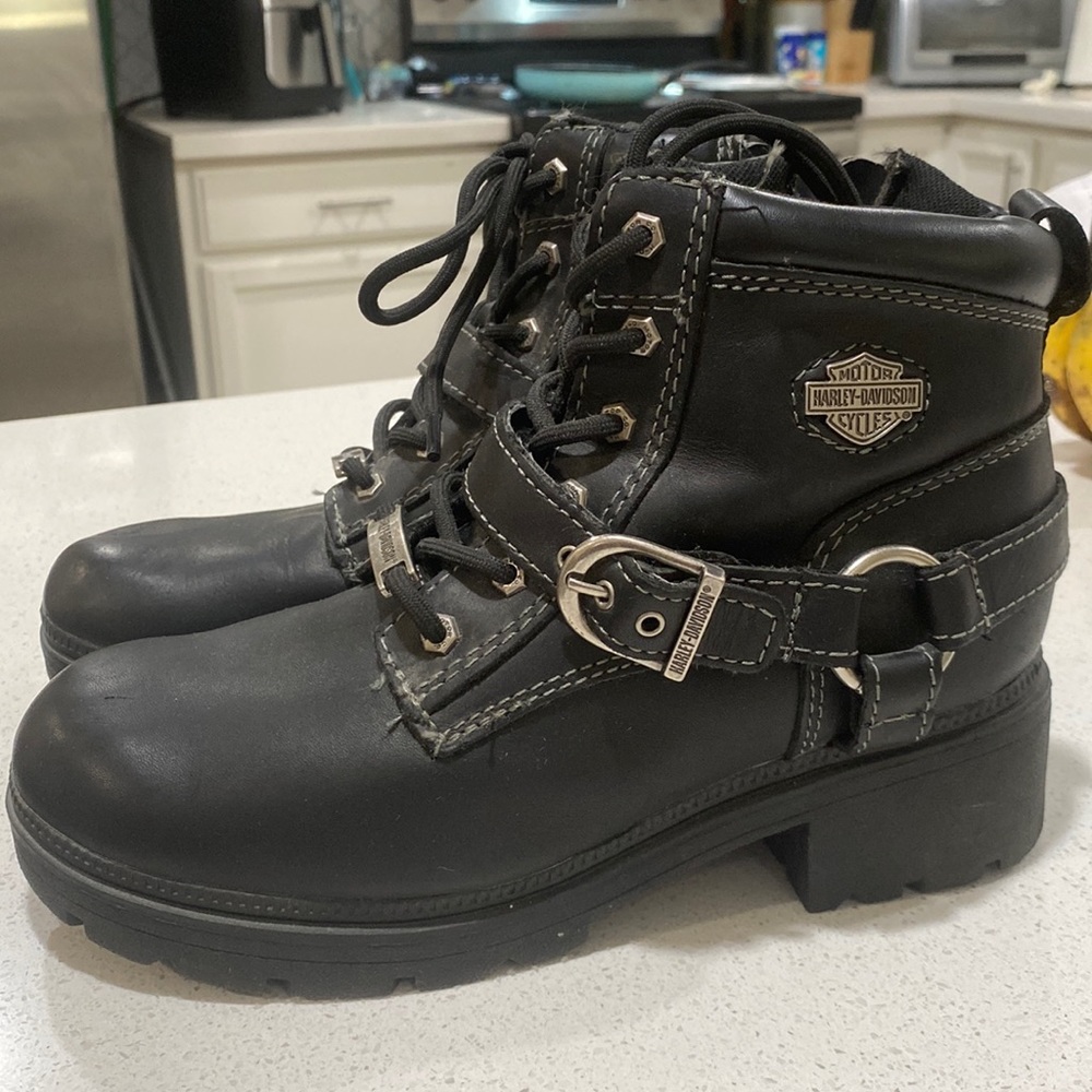 Harley Davidson Women's Tegan Lace up Boot